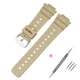 Ремінець для годинника Ремінець для Casio G-Shock GA-2100 Beige SI - изображение 1