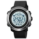 Наручний годинник Skmei 1511BK All Black Smart Watch + Compass - изображение 1