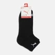 Набор женских носков коротких хлопковых Puma Cushioned Quarter Unisex 93858101 35-38 3 пары Черный (8720245636445) - изображение 4