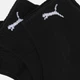 Набор женских носков коротких хлопковых Puma Cushioned Quarter Unisex 93858101 35-38 3 пары Черный (8720245636445) - изображение 7
