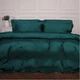 Простынь на резинке MirSon Tencel №07 Emerald 180x200 см (2200009371349) - изображение 2