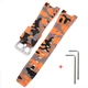 Ремінець для годинника Ремінець для Casio G-Shock GST-W300 Camo Orange SI - изображение 1