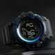 Наручний годинник Skmei 1356BU Black-Blue Compass - изображение 4