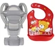 Хипсит, Эрго-рюкзак, кенгуру, переноска Baby Carrier 6в1 Серый слюнявчик-трансформер (n-9894) - изображение 1