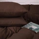 Комплект постельного белья MirSon Евро 200х220 см 003 Brown Фланель (2200009648748) - изображение 4