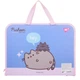 Папка-портфель А4 FC на молнии с тканевыми ручками Pusheen YES, 492317 - изображение 3