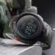 Наручний годинник Skmei 1231AG Military Smart Watch + Compass - изображение 2