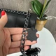 Женская кожаная сумочка клатч с цепочкой на плечо. Мини сумка из натуральной кожи - изображение 5