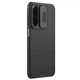 Карбоновая накладка Nillkin Pro со шторкой для камеры для Samsung Galaxy A36 5G (Black) (223999) - изображение 1