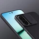 Карбоновая накладка Nillkin Pro со шторкой для камеры для Samsung Galaxy A36 5G (Black) (223999) - изображение 5