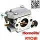 Карбюратор Falcon Pro для бензопил Ryobi 3535, Homelite 3435, 3335, 42cc, UT-10540, 10589 - изображение 3