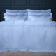 Комплект постельного белья Mirson Семейный 2 x 143 x 210 см Imperial Tencel №04 Blue (2200010754322) - изображение 3