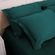 Комплект постельного белья MirSon семейный 2 x 143x210 см №07 Emerald Imperial Tencel (2200010755770) - изображение 9