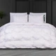 Набор MirSon №10002 Imperial Brilliance Одеяло всесезонное Евро 200х220 Гусиный пух + Две подушки 50х70 (2200010810653) - изображение 1