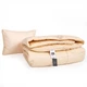 Набор MirSon №9562 Gold camel Одеяло зимнее Полуторное 140х205 Wool + Подушка 50х70 (2200010806397) - изображение 2