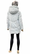 Куртка зимняя женская Towmy короткая молодежная 2078 2XL бледно-голубой - изображение 3