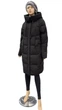Пуховик женский Towmy кокон с капюшоном TM-BE-2187 M черный - изображение 3