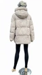 Куртка зимняя женская Towmy короткая батальная TM-BE-9258 54 бежевый - изображение 4