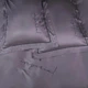 Простынь на резинке MirSon Imperial Tencel №06 Gray 140х200+25 см (2200010755527) - изображение 6