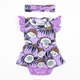 Боди платье с повязкой для новорожденных Dexter`s violetnut 74 см - изображение 1