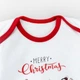 Комплект для новонароджених Dexter`s новорічний з трьох предметів merry christmas з пінгвінами 86 см - зображення 3