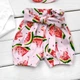 Комплект: боди Dexter`s, шорты, повязочка арбузик 86 см - изображение 3
