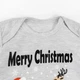 Боди Dexter`s детский из кулира merry christmas 68 см - изображение 2