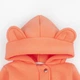 Ромпер Dexter`s с шапочкой детский утепленный juicy peach 86 см - изображение 3