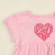 Сукня Dexter`s для дівчинки рожева heart 116 см - зображення 2