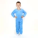 Пижама Dexter`s детская теплая из плюша однотонная blue 98 см - изображение 1