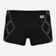 Плавки пляжные мужские Arena Graphic Swim Short 009083-501 105 Черные (3468337508618) - изображение 8