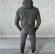 Чоловічий спортивний костюм із плащівки Stone Island L Сірий (VC-76) - зображення 6