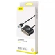 USB-Хаб Baseus Square Round USB to USB 3.0 + 3USB 2.0 1m Black - изображение 2