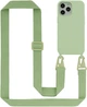 Чехол с ремешком Wave Strap Silicone Case iPhone 12 Pro Max Green - изображение 1