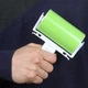 Силіконовий липкий ролик валик для чищення одягу Roller Brush Green - зображення 3