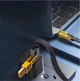 Кабель для быстрой зарядки универсальный 4 в 1 Lightning micro-USB USB Type-C Черный - изображение 4