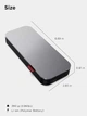 Портативний зарядний пристрій Power Bank Lenovo 20000 mAh, Go USB-C Laptop, Thunder Black - зображення 7