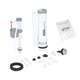 Унитаз-моноблок напольный Qtap Kolibri Ultra Quiet безободковый с сиденьем Soft-close WHITE QT10226380W - изображение 8