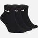 Набор мужских носков коротких хлопковых Nike U Nk Everyday Cush Ankle SX7667-010 38-42 (M) 3 пары (888407234309) - изображение 1