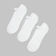 Набор мужских носков коротких хлопковых Nike U Nk Everyday Cush Ns SX7673-100 42-46 (L) 3 пары Белый (888408294524) - изображение 4