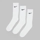 Набор мужских носков высоких хлопковых Nike U Nk V Cush Crew Value SX4508-101 42-46 3 пары Белый (685068095436) - изображение 5
