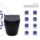 Унитаз подвесной Qtap Scorpio Ultra Quiet с сиденьем с сиденьем Soft-Close MATT BLACK QT14332380AMB - изображение 3