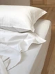 Простирадло Cozy 180x200x20 см на резинці Біле - изображение 4