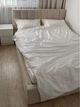 Наволочка Cozy з вишитими каштанами в тон 50x70 см Молочна - изображение 2