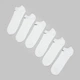 Набор мужских носков коротких хлопковых Nike U Nk Everyday Ltwt Ns Band SX7679-100 38-42 6 пар Белый (888408294791) - изображение 5