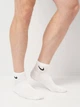 Набор мужских носков коротких хлопковых Nike U Nk Everyday Cush Ankle SX7667-964 38-42 3 пары Черный/Белый/Серый (194955549216) - изображение 3