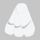 Набір чоловічих шкарпеток коротких Nike U Nk Everyday Plus Ltwt Footie SX5277-101 38-42 3 пари Білий (194958595432) - зображення 4