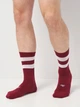 Набор мужских носков высоких хлопковых 4F Socks Cas U206 4FAW23USOCU206-91S 43-46 3 пары Разноцветный (5904698393299) - изображение 2