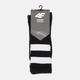 Набор мужских носков высоких хлопковых 4F Socks Cas U206 4FAW23USOCU206-90S 43-46 3 пары Черный (5904698393244) - изображение 6