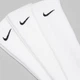 Набор женских носков высоких хлопковых Nike U Nk Everyday Plus Cush Crew SX6888-100 38-42 3 пары Белый (888408258052) - изображение 6